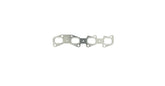 Air EXHAUST MANIFOLD PACKING (Engine Head Cover Gasket) 690.721 68091839AA Compatible With MERCEDES-BENZ A-CLASS (W176) B-CLASS Sports Tourer (W246, W242) C-CLASS (W204, W205) (W205) CLA/CLS (C117, C218) E-CLASS (W212) GLA/GLC/GLE (X156, X253, W166)